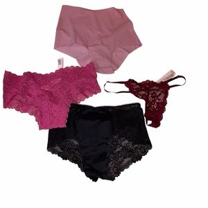 Victorias Secret panties bundle 4pcs